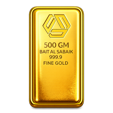 سبيكة ذهب 500 جرام 999.9