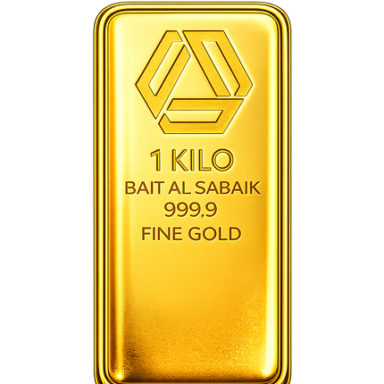 سبيكة ذهب 1 كيلوجرام 999.9